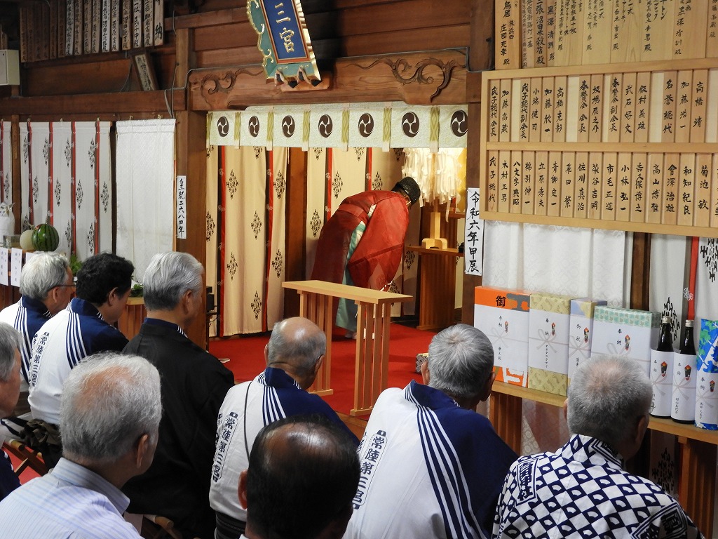 2024年（令和6年）7月　御田植祭