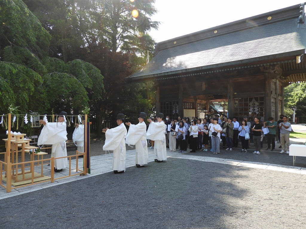 令和7年6月　夏越の大祓