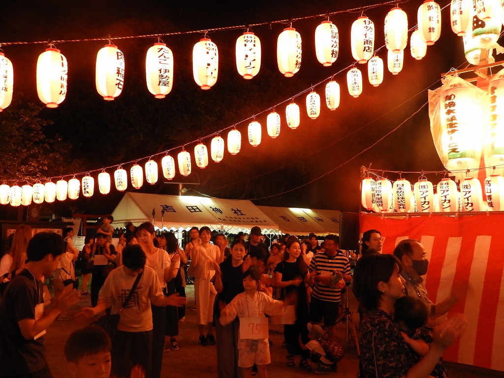 令和7年7月　御田植祭・盆踊り大会