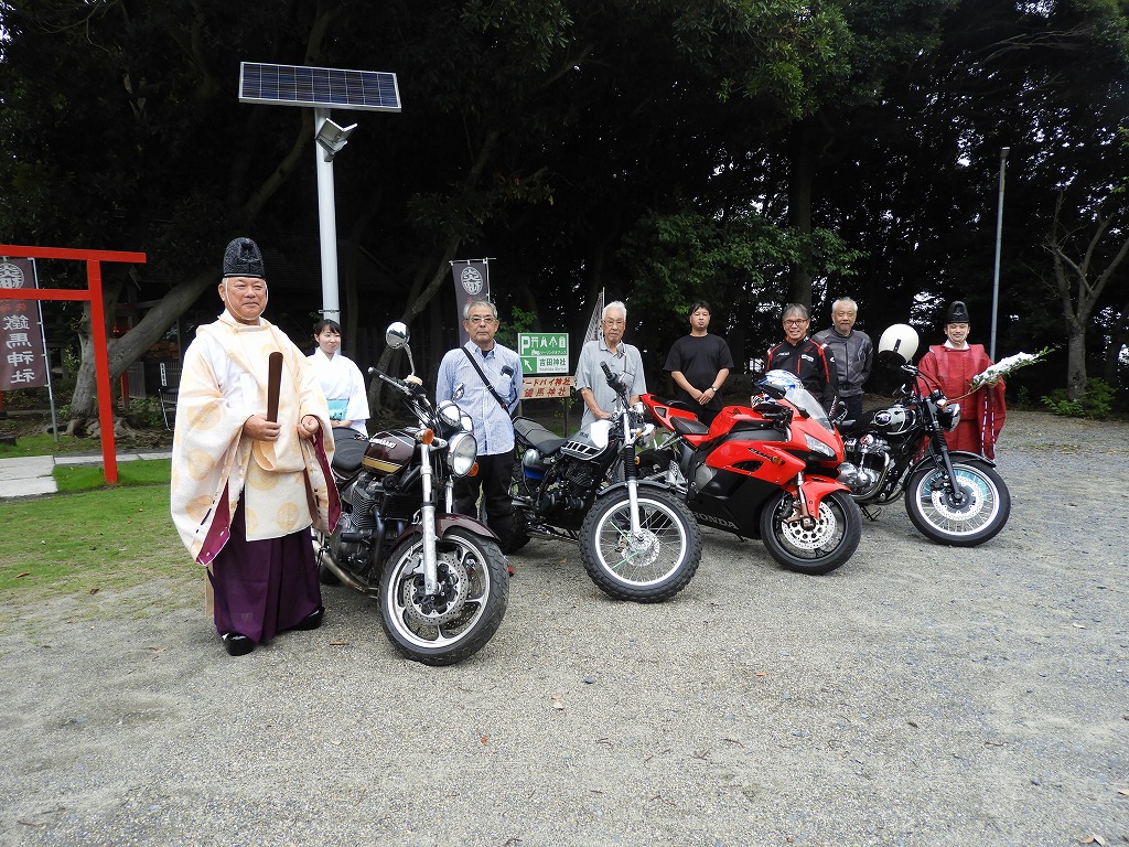 令和7年8月　バイクの日ツーリング